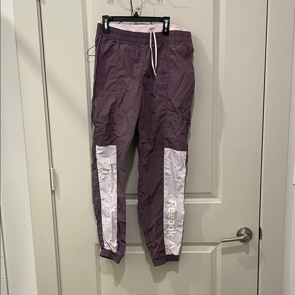 Reebok Kids Joggers in Purple and White